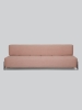 NORTHERN sofa rozkładana DAYBE różowa