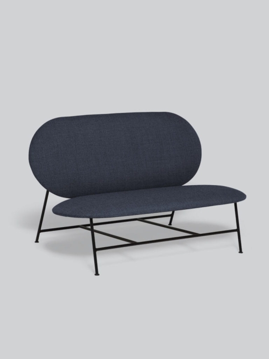 NORTHERN sofa OBLONG granatowa