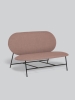 NORTHERN sofa OBLONG różowa