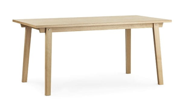 NORMANN COPENHAGEN stół SLICE VOL.2 84x160 dąb