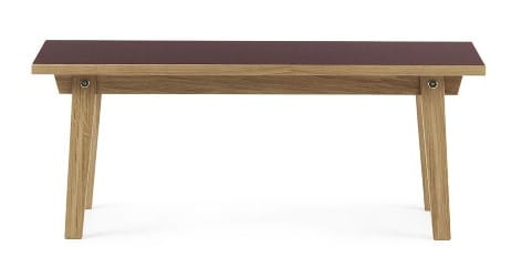 NORMANN COPENHAGEN stolik kawowy SLICE LINOLEUM 42x100 różne kolory