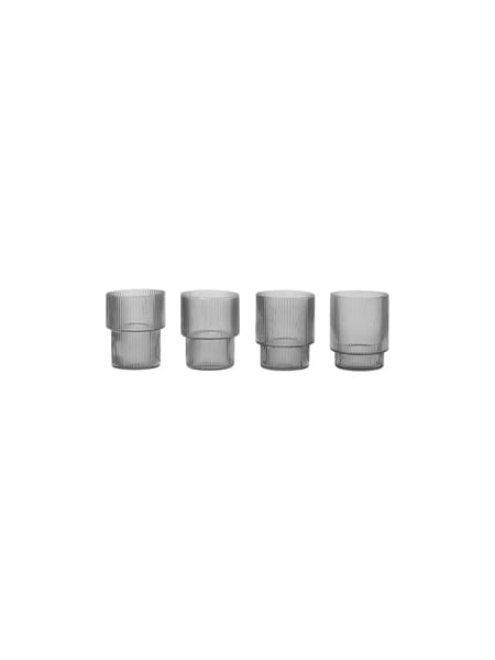 FERM LIVING szklanka RIPPLE