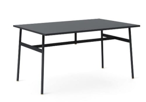 NORMANN COPENHAGEN stół UNION 140 x 90 czarny