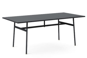 NORMANN COPENHAGEN stół UNION 180 x 90 czarny