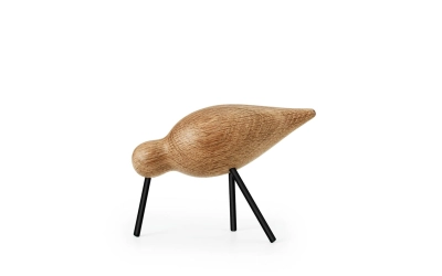 NORMANN COPENHAGEN figurka SHOREBIRD M dąb / czarny