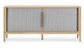 NORMANN COPENHAGEN komoda JALOUSI szara