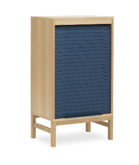 NORMANN COPENHAGEN szafka JALOUSI niska niebieska