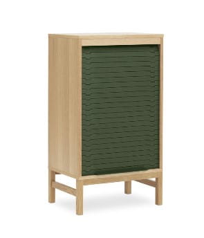 NORMANN COPENHAGEN szafka JALOUSI niska zielona
