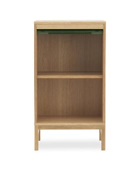 NORMANN COPENHAGEN szafka JALOUSI niska zielona