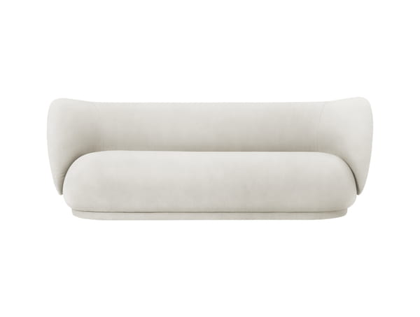 FERM LIVING sofa 3-osobowa RICO BRUSHED