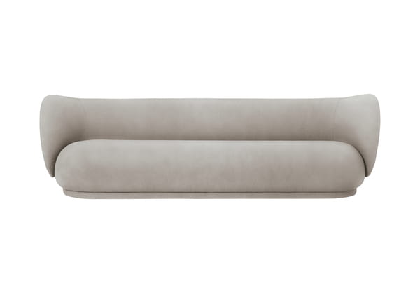 FERM LIVING sofa 4-osobowa RICO BRUSHED