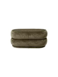 FERM LIVING puf FADED M zielony