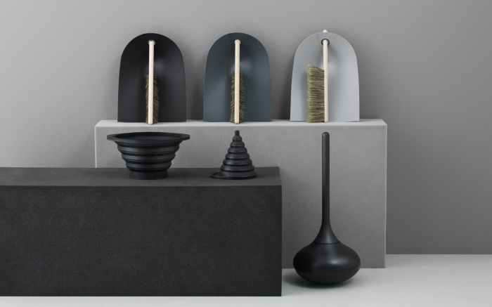 NORMANN COPENHAGEN szczotka do toalety BALLO czarna