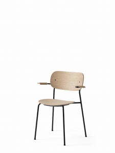 AUDO COPENHAGEN krzesło z podłokietnikami CO  dąb | czarne