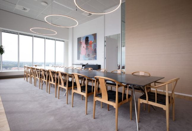 FRITZ HANSEN krzesło CHINA wiśniowy jesion