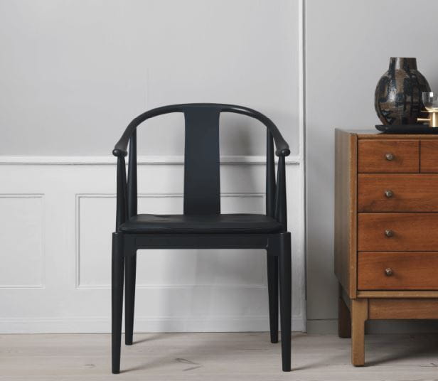 FRITZ HANSEN krzesło CHINA czarny jesion