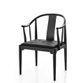 FRITZ HANSEN krzesło CHINA czarny jesion