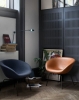 FRITZ HANSEN fotel POT chromowana stal różne kolory