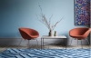 FRITZ HANSEN fotel POT chromowana stal różne kolory