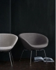 FRITZ HANSEN fotel POT chromowana stal różne kolory
