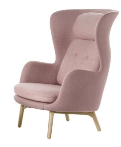 FRITZ HANSEN fotel RO drewniana podstawa, różne kolory 
