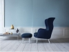 FRITZ HANSEN puf RO aluminium różne kolory
