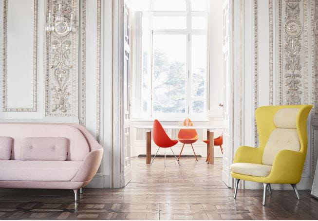 FRITZ HANSEN sofa trzyosobowa FAVN