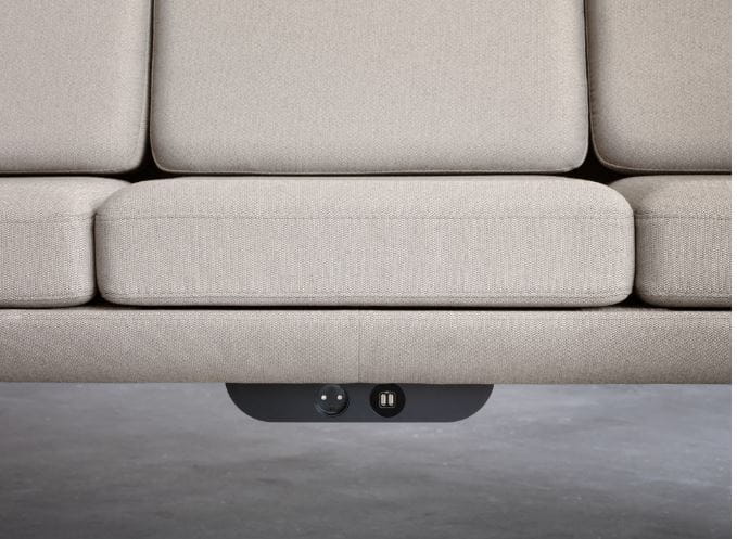 FRITZ HANSEN sofa jednoosobowa PLENUM