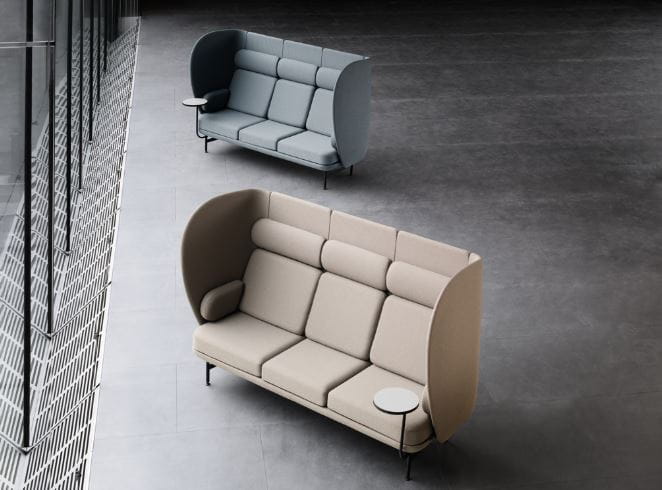 FRITZ HANSEN sofa trzyosobowa PLENUM