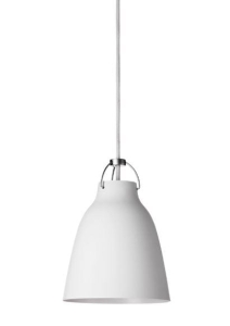 FRITZ HANSEN lampa wisząca CARAVAGGIO MATT biała, różne rozmiary
