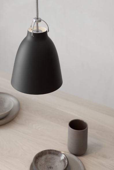 FRITZ HANSEN lampa wisząca CARAVAGGIO MATT czarna różne rozmiary