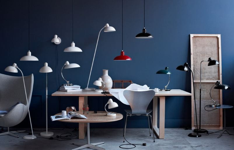 FRITZ HANSEN lampa wisząca KAISER IDELL biała