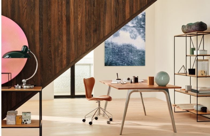 FRITZ HANSEN lampa biurkowa KAISER IDELL LUXUS ciemnozielona