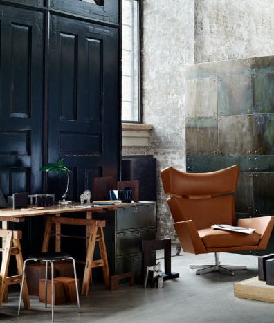 FRITZ HANSEN lampa biurkowa KAISER IDELL LUXUS ciemnozielona