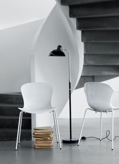 FRITZ HANSEN lampa podłogowa KAISER IDELL LUXUS czarna