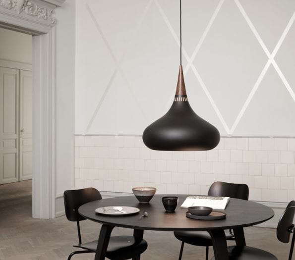 FRITZ HANSEN lampa wisząca ORIENT czarna