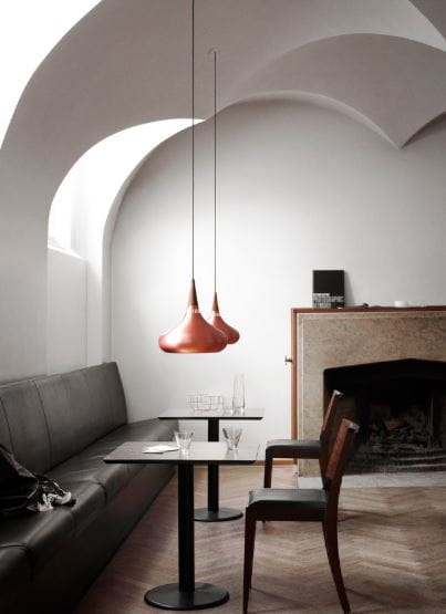 FRITZ HANSEN lampa wisząca ORIENT miedziana