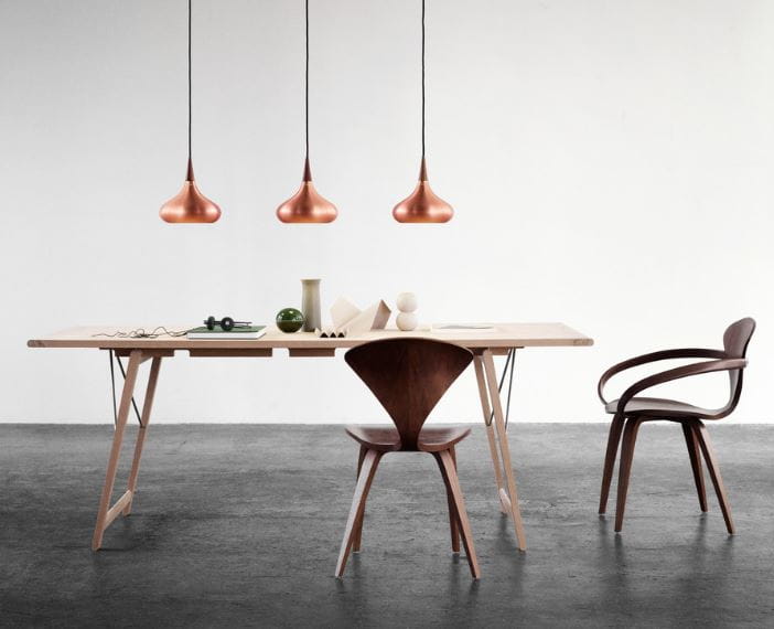 FRITZ HANSEN lampa wisząca ORIENT miedziana