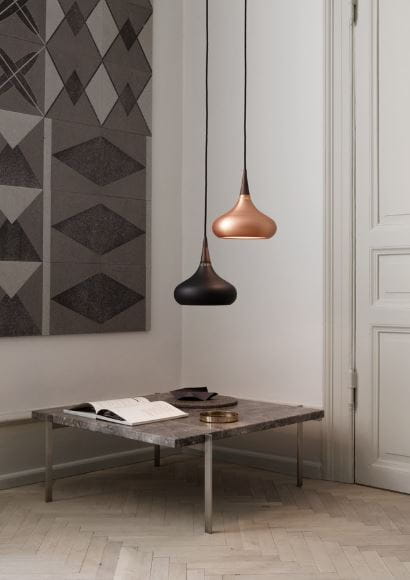FRITZ HANSEN lampa wisząca ORIENT miedziana