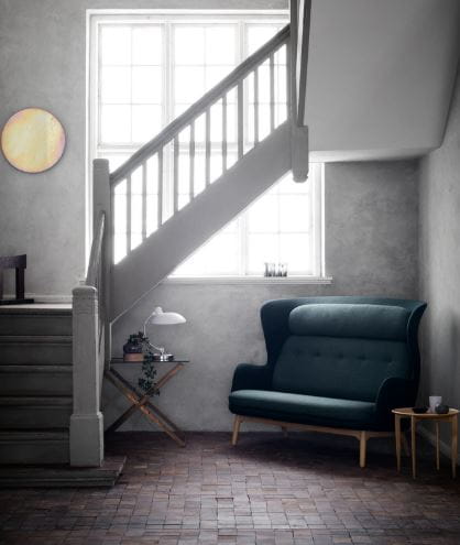 FRITZ HANSEN stolik TABLE TRAY lakierowany dąb