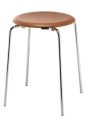 FRITZ HANSEN taboret DOT brązowy