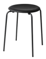 FRITZ HANSEN taboret DOT czarny