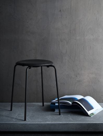 FRITZ HANSEN taboret DOT czarny