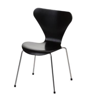 FRITZ HANSEN krzesło miniaturka MINIATURE SERIES 7 czarna