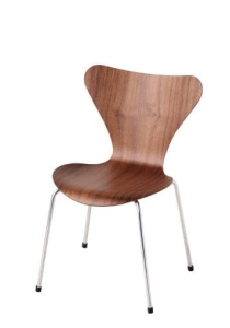 FRITZ HANSEN krzesło miniaturka MINIATURE SERIES 7 orzech