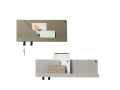nowoczesne półki  MUUTO półka FOLDED SHELVES