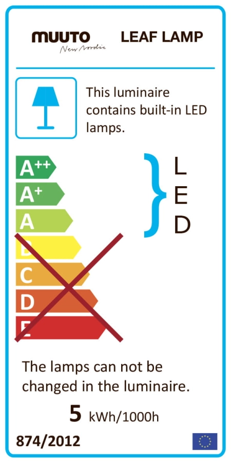 MUUTO lampa podłogowa LEAF