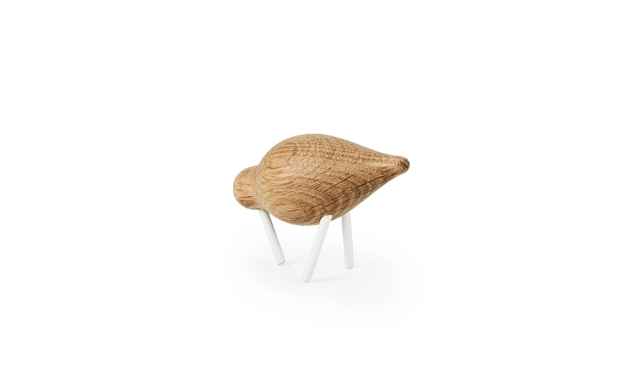 NORMANN COPENHAGEN figurka SHOREBIRD S dąb/biały