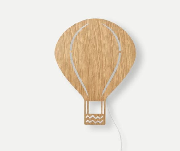 FERM LIVING lampa boczna AIR BALLOON dąb