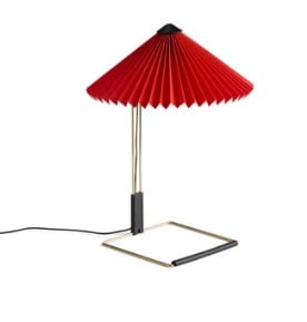 HAY lampa biurkowa MATIN jaskrawa czerwień